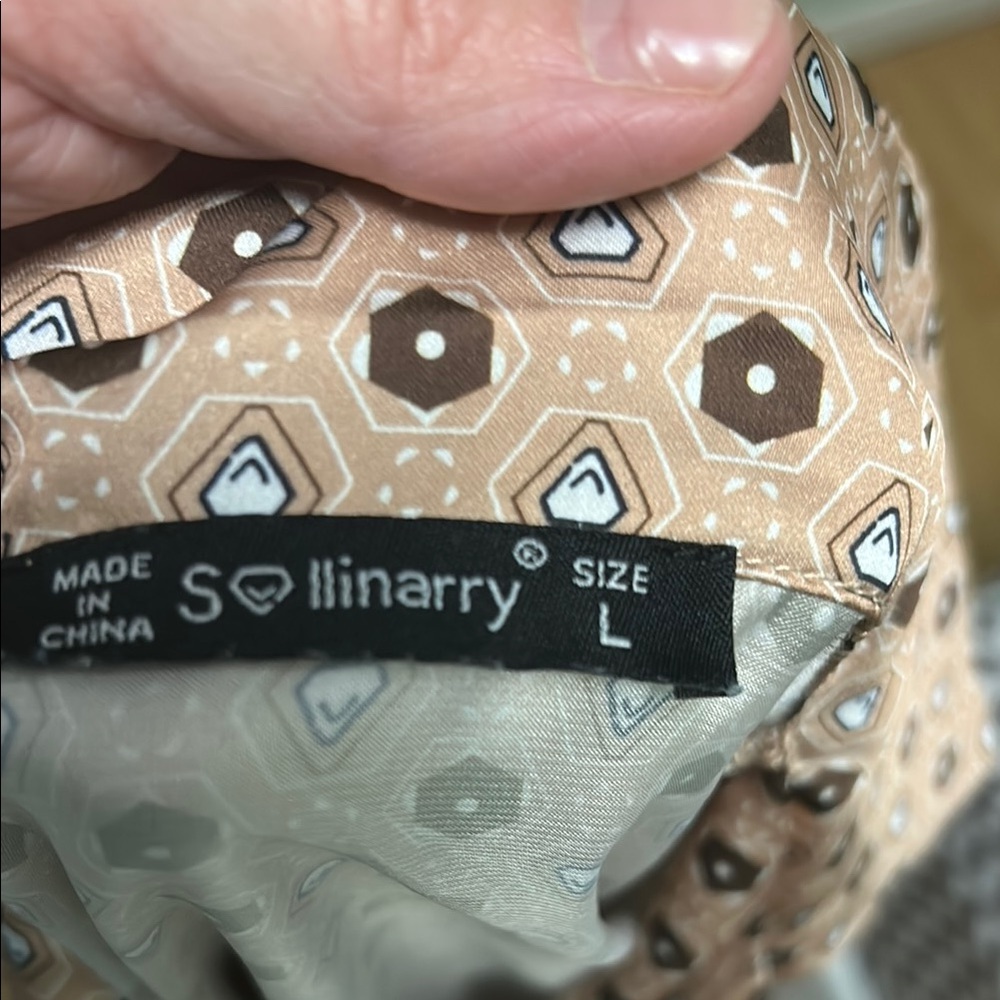 Stylish Patterned Pajama Set - Picture 2 of 2